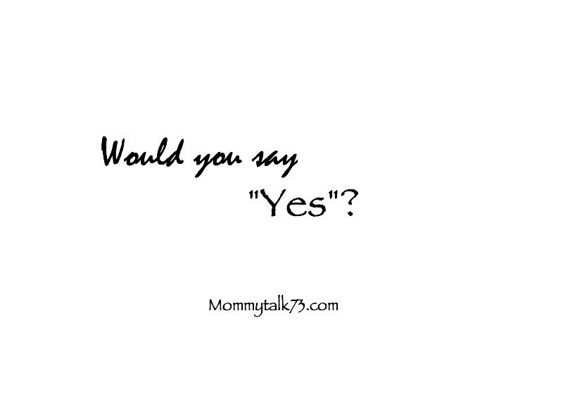 Would you say “Yes”?