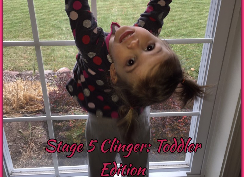10 Signs You’re Living With a Stage 5 Clinger: Toddler Edition.